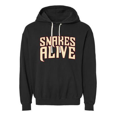 Snakes Alive Garment-Dyed Fleece Hoodie