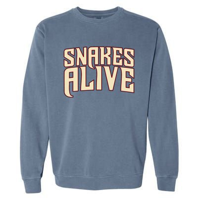 Snakes Alive Garment-Dyed Sweatshirt