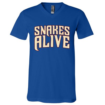 Snakes Alive V-Neck T-Shirt