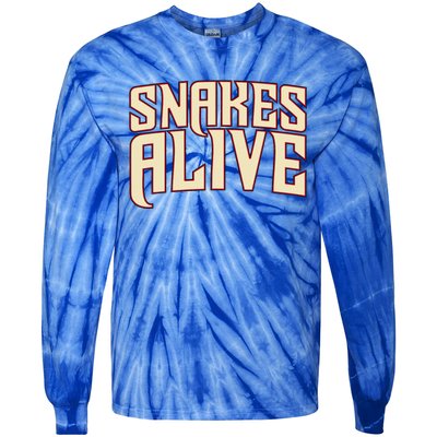 Snakes Alive Tie-Dye Long Sleeve Shirt