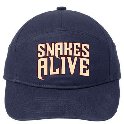 Snakes Alive 7-Panel Snapback Hat