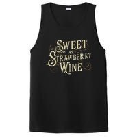 Sweet As Strawberry Wine Ladies Designer Country PosiCharge Competitor Tank