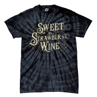 Sweet As Strawberry Wine Ladies Designer Country Tie-Dye T-Shirt