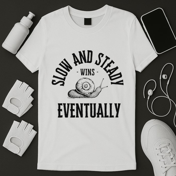 Slow And Steady Wins Eventually With A Snail Cool T-Shirt