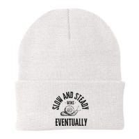 Slow And Steady Wins Eventually With A Snail Cool Knit Cap Winter Beanie