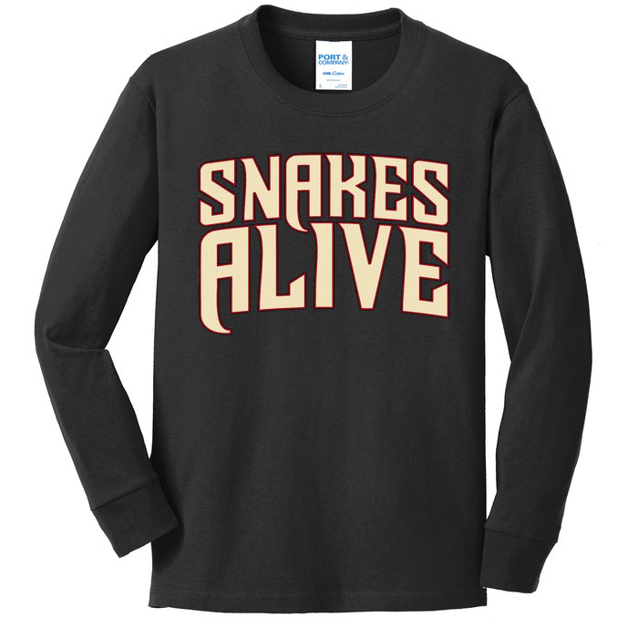 Snakes Alive Kids Long Sleeve Shirt