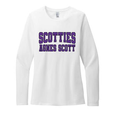 Scotties Agnes Scott Womens CVC Long Sleeve Shirt