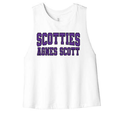 Scotties Agnes Scott Women's Racerback Cropped Tank