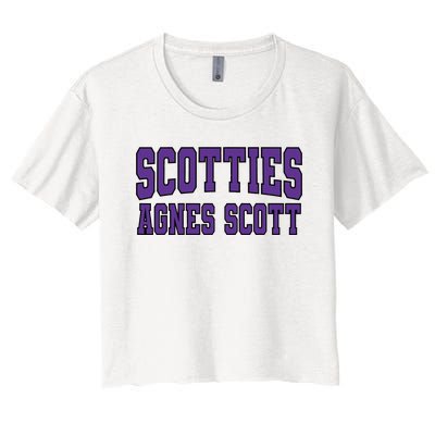 Scotties Agnes Scott Women's Crop Top Tee