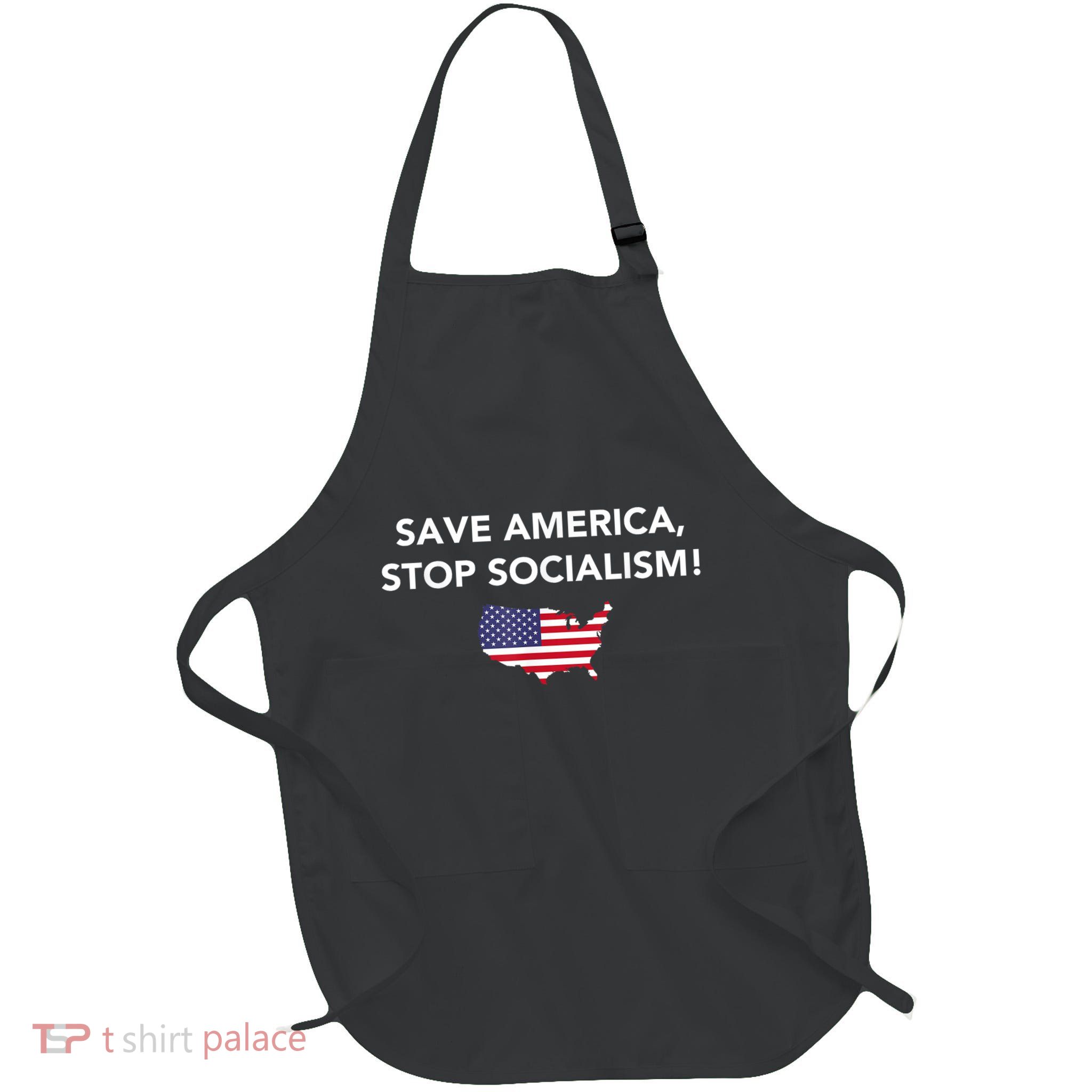 Save America Stop Socialism Apron