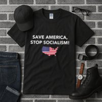 Save America Stop Socialism Tall T-Shirt