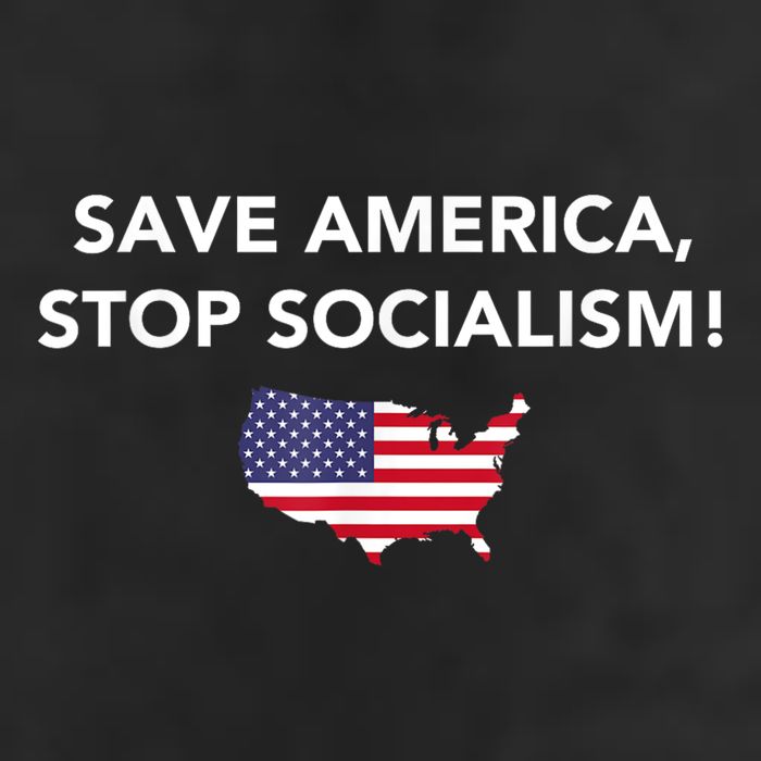 Save America Stop Socialism 15oz Campfire Ceramic Mug