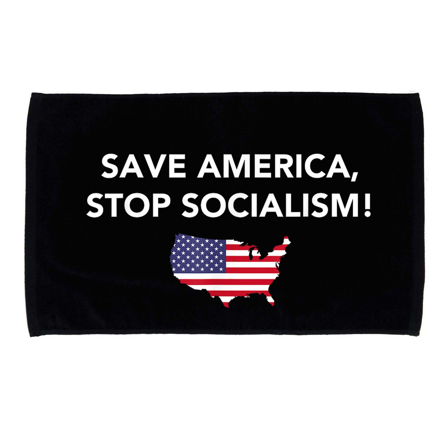 Save America Stop Socialism Microfiber Hand Towel