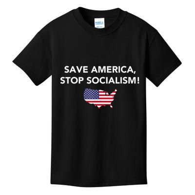 Save America Stop Socialism Kids T-Shirt