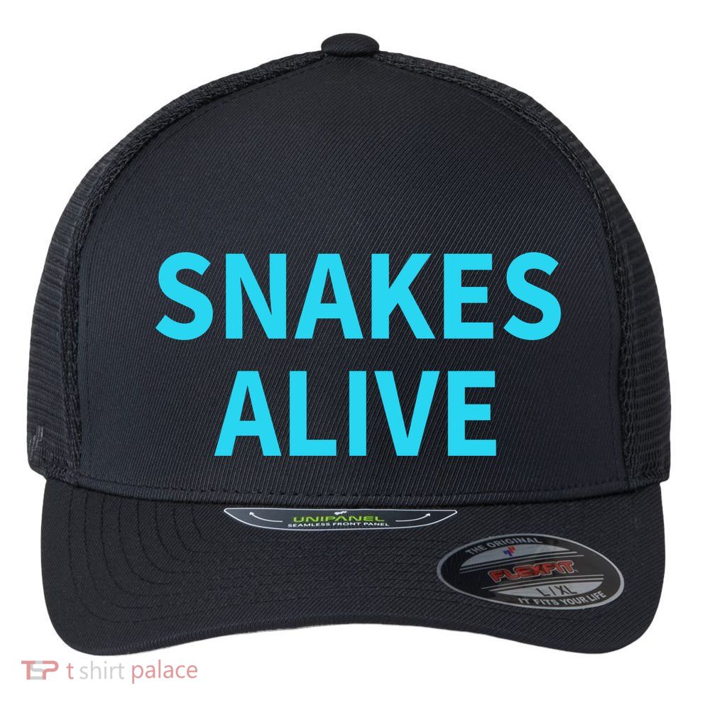 Snakes Alive Flexfit Unipanel Trucker Cap