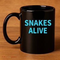 Snakes Alive 11oz C Handle Ceramic Mug