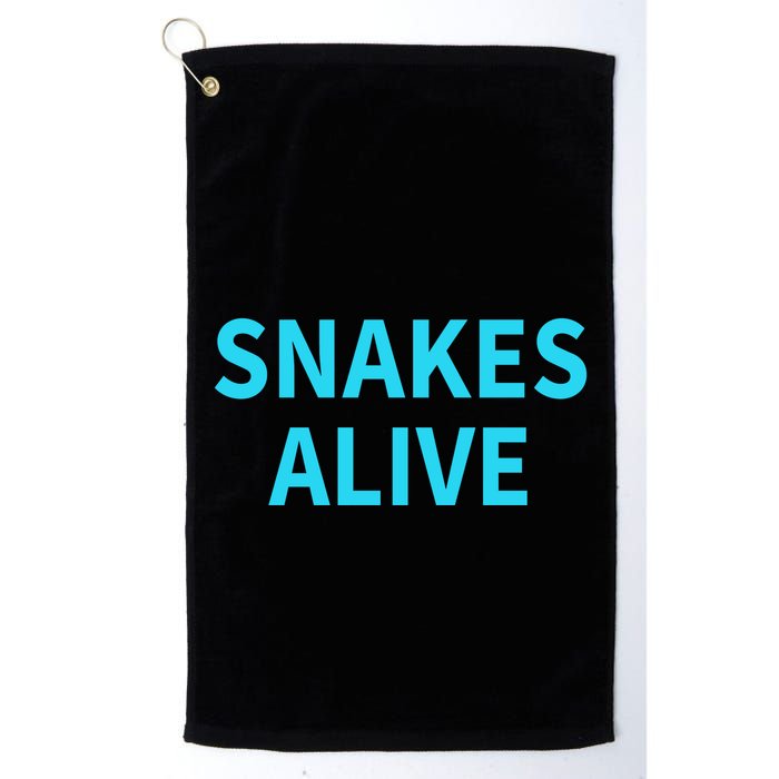 Snakes Alive Golf Towel