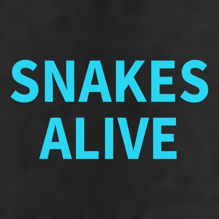 Snakes Alive Golf Towel