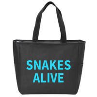 Snakes Alive Zip Tote Bag