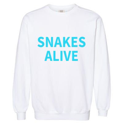 Snakes Alive Garment-Dyed Sweatshirt