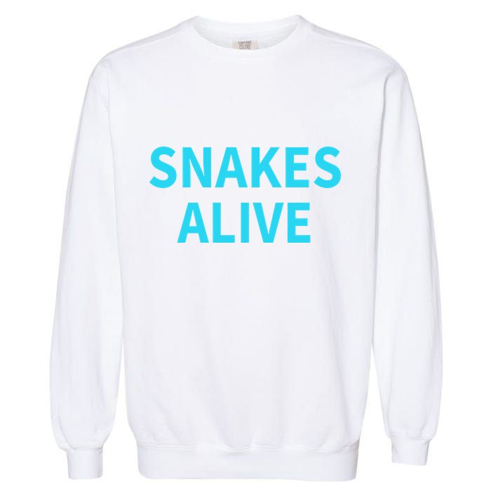 Snakes Alive Garment-Dyed Sweatshirt