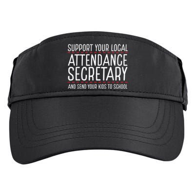 Support Attendance Secretary Adult Drive Performance Visor