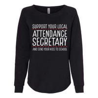 Support Attendance Secretary Womens California Wash Sweatshirt