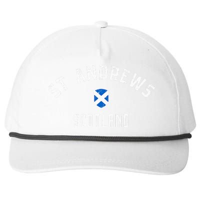 St Andrews Scotland Snapback Five-Panel Rope Hat