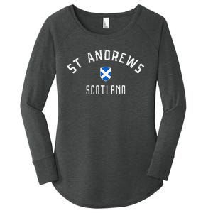 St Andrews Scotland Women's Perfect Tri Tunic Long Sleeve Shirt