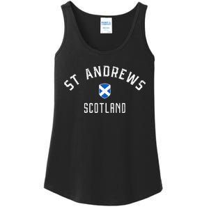 St Andrews Scotland Ladies Essential Tank