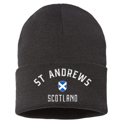 St Andrews Scotland Sustainable Knit Beanie