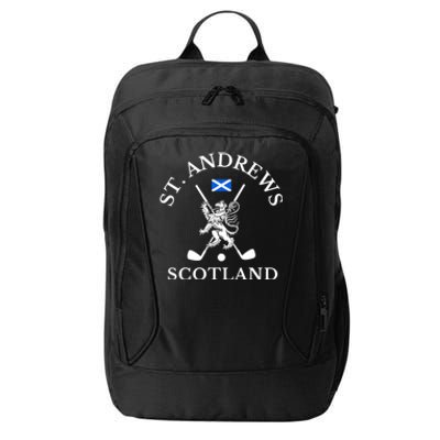 St. Andrews Scotland Golf Fan City Backpack