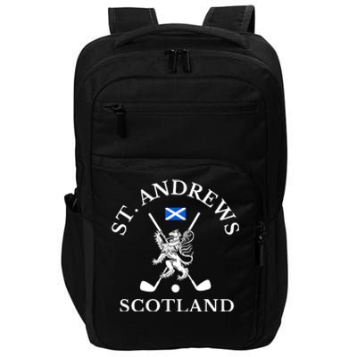 St. Andrews Scotland Golf Fan Impact Tech Backpack