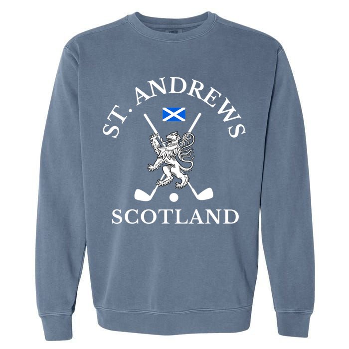 St. Andrews Scotland Garment-Dyed Sweatshirt