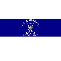 St. Andrews Scotland Golf Fan Bumper Sticker