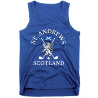 St. Andrews Scotland Golf Fan Tank Top