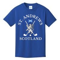 St. Andrews Scotland Golf Fan Kids T-Shirt