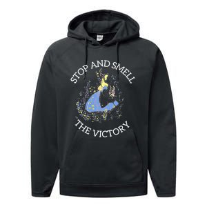 Stop And Smell The Victory Matching Team Performance Fleece Hoodie