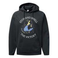 Stop And Smell The Victory Matching Team Performance Fleece Hoodie