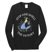 Stop And Smell The Victory Matching Team Long Sleeve Shirt