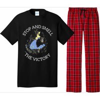 Stop And Smell The Victory Matching Team Pajama Set