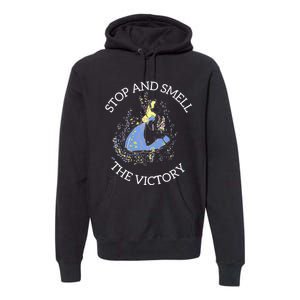 Stop And Smell The Victory Matching Team Premium Hoodie