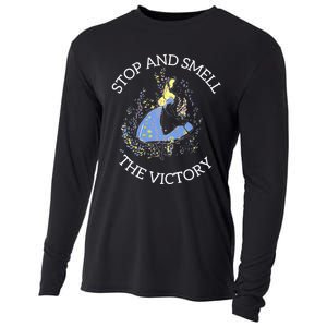 Stop And Smell The Victory Matching Team Cooling Performance Long Sleeve Crew