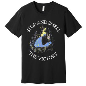 Stop And Smell The Victory Matching Team Premium T-Shirt