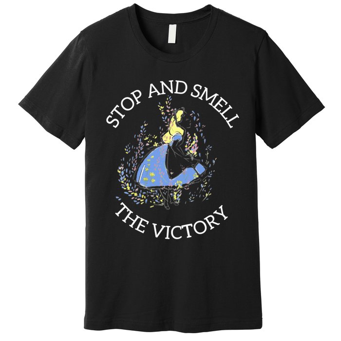 Stop And Smell The Victory Matching Team Premium T-Shirt