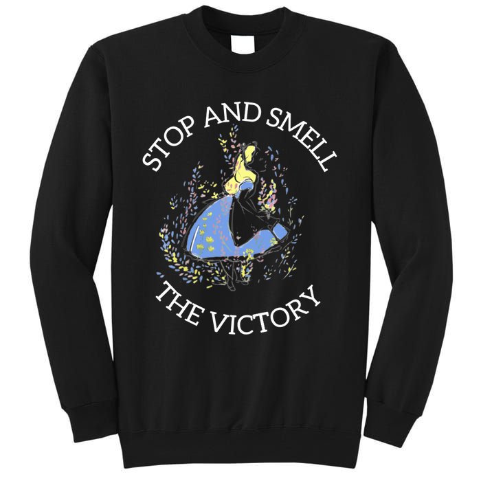 Stop And Smell The Victory Matching Team Tall Sweatshirt