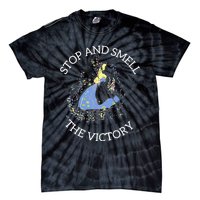 Stop And Smell The Victory Matching Team Tie-Dye T-Shirt