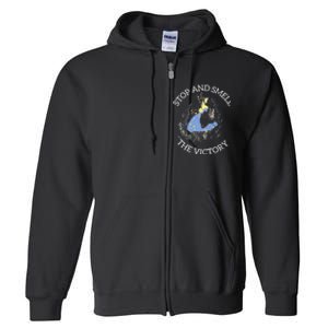 Stop And Smell The Victory Matching Team Full Zip Hoodie