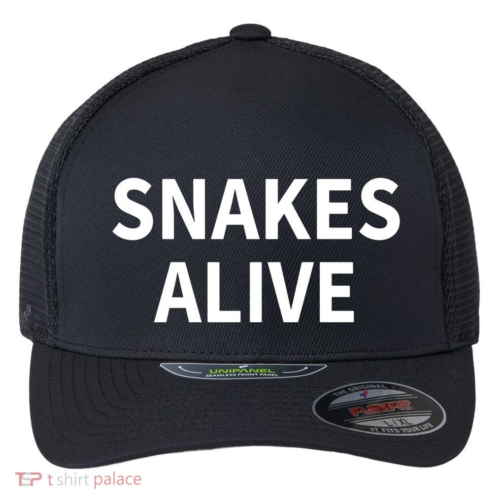 Snakes Alive Flexfit Unipanel Trucker Cap