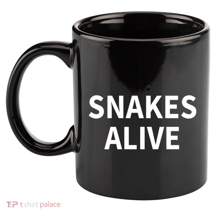 Snakes Alive 11oz C Handle Ceramic Mug